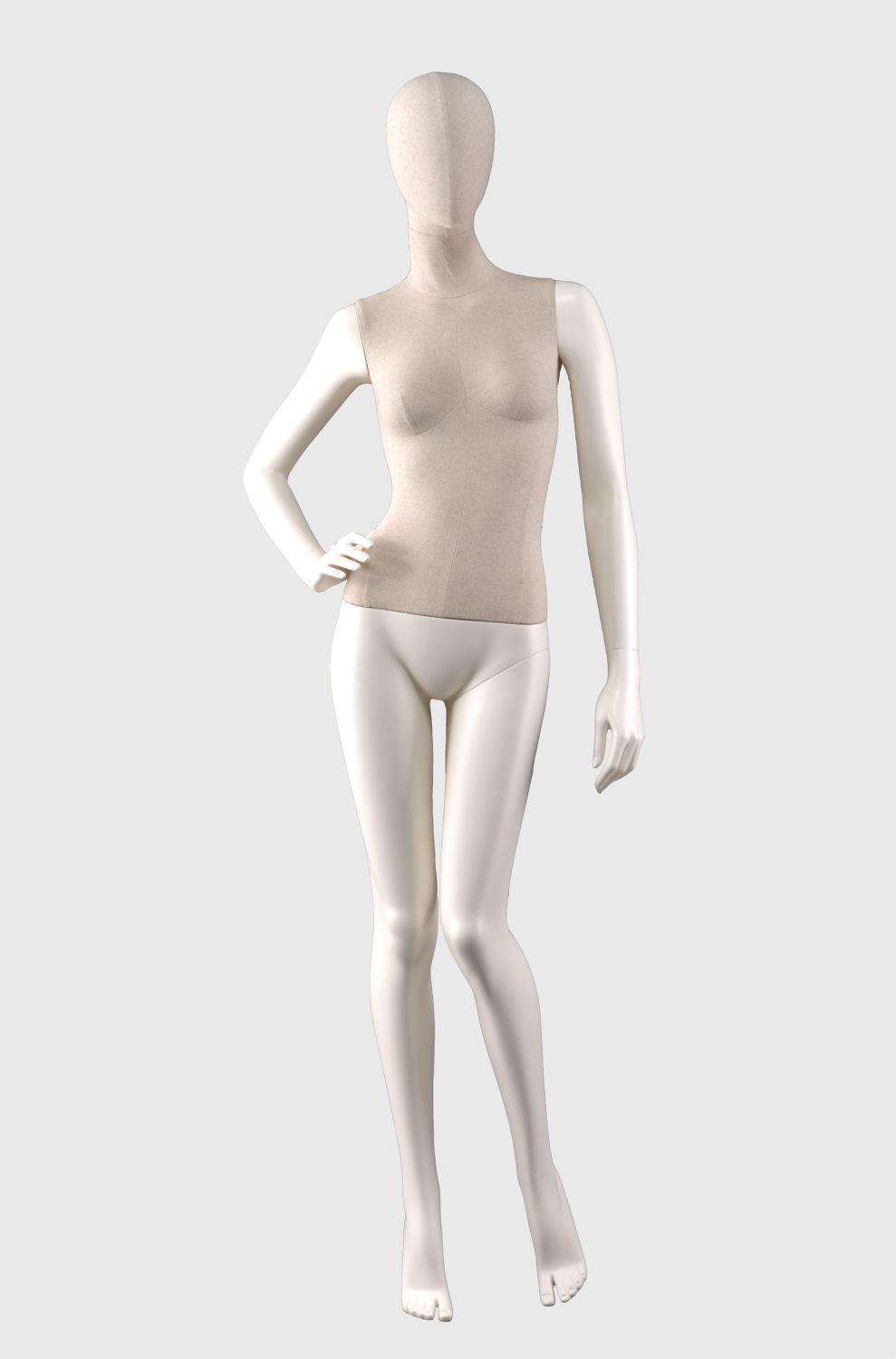 时尚人体模型女全身包布橱窗模特展示道具 Davina