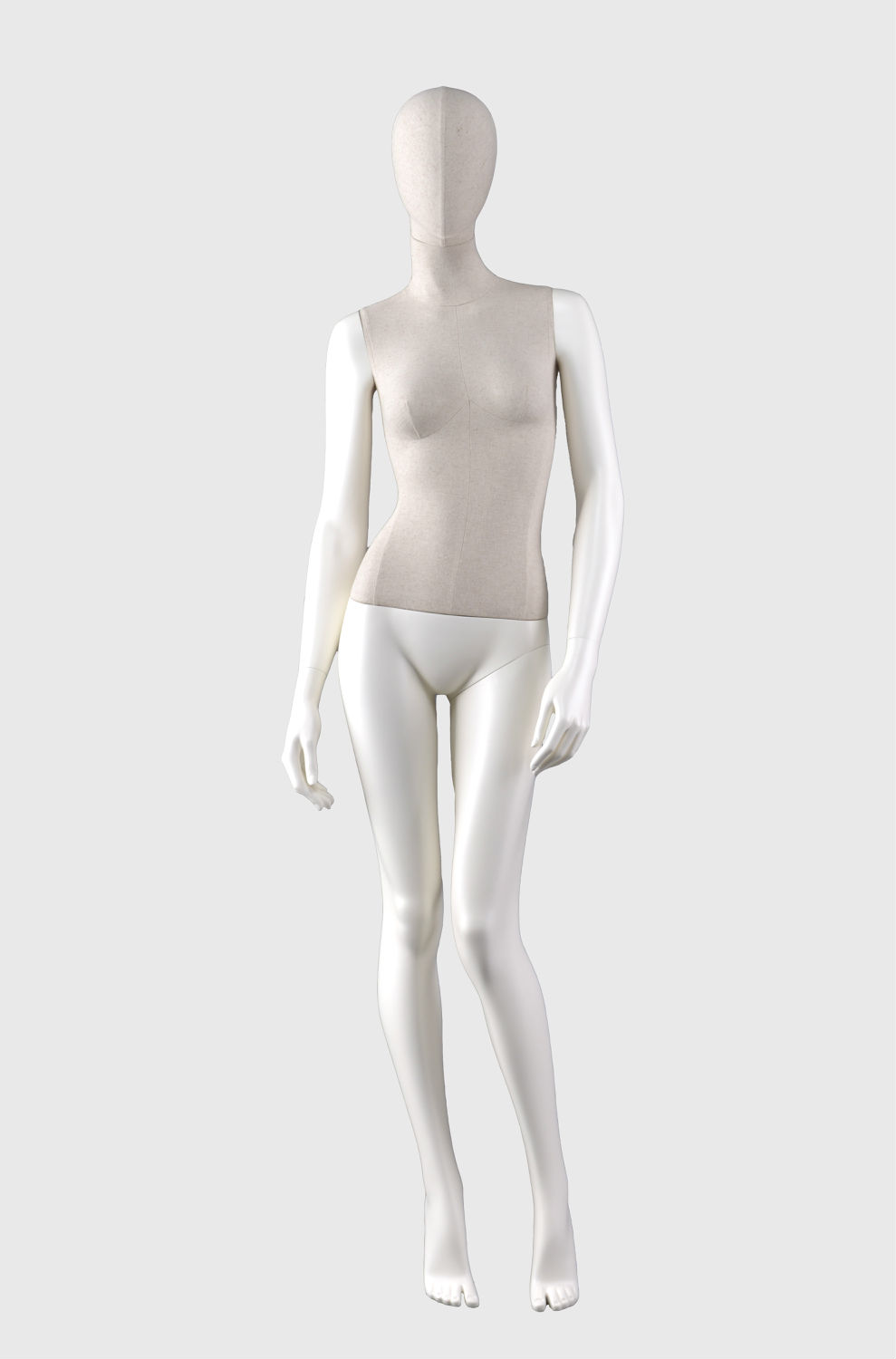 时尚人体模型女全身包布 橱窗模特展示道具-Davina