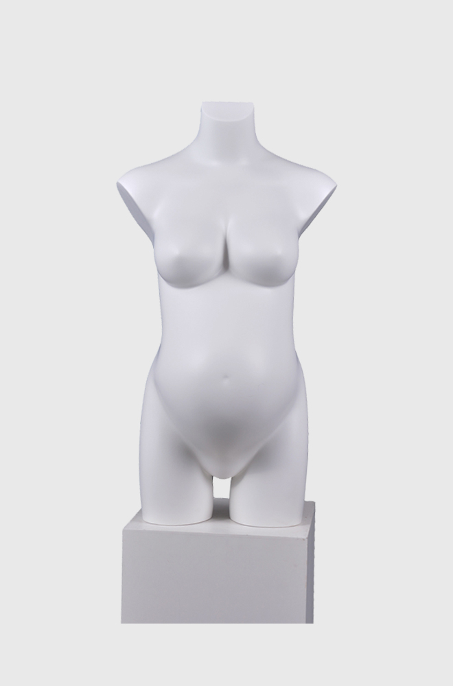 欧美大肚孕妇白色内衣模特展示道具
