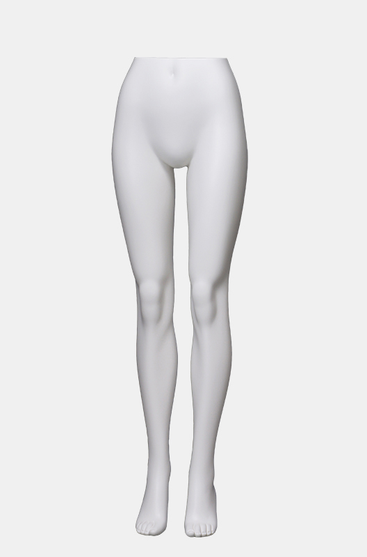 女直立下半身裤模腿模玻璃钢人体展示道具