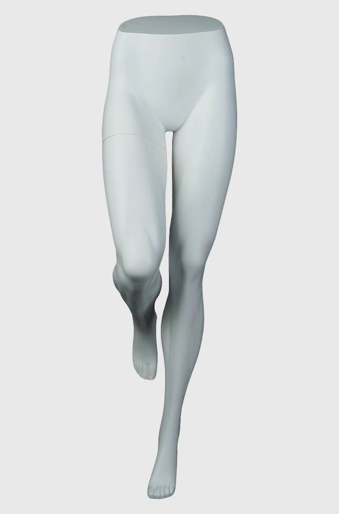 女单脚站姿下半身裤模腿模人体展示道具