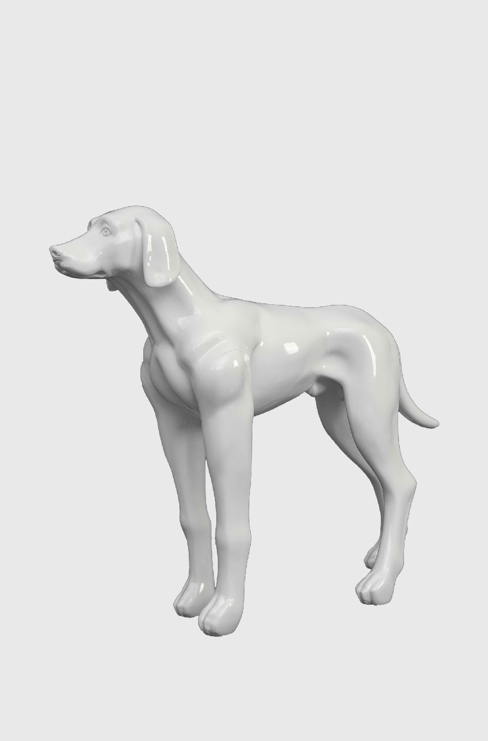 玻璃钢狗雕塑展示道具装饰摆件